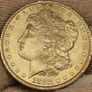 USA United States Silver 1882 Morgan Dollar Beautiful Uncirculated Lustrous Superb! Image 2