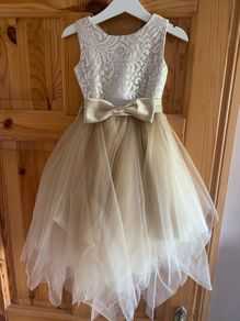 Flower girl dresses 3-4 & 5-6.