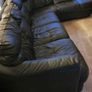Black corner sofa Image 2