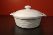 Meadows and Byrne Porcelain Casserole Dish NEW
