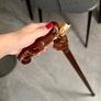 Unique Handmade Walking Stick, Deer Handle, Never Used Image 8