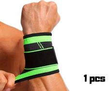 Wrist Support Brace Adjustable Compression Strap L Size Sport