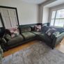 Olive Green 6-Seater Corner Sofa With Armchair Image 6