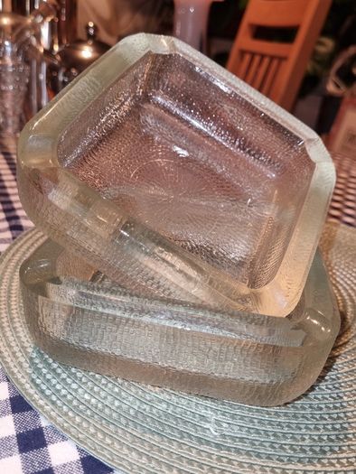 LINDSHAMMAR  Glass Ashtrays Designed by Christer Sjogren