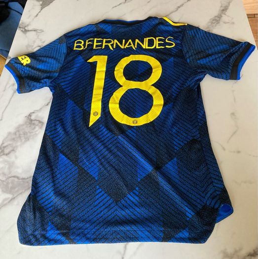2021/2022 Manchester United Third Shirt / Bruno Fernandes