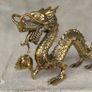 The Dragon And The Pearl - Polished Bronze Image 2