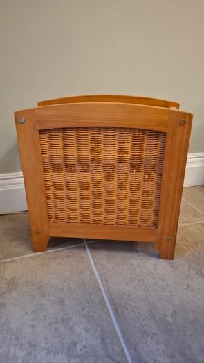Wooden Magazine Rack