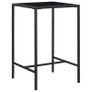 5 Piece Garden Bar Set Poly Rattan Black Image 2