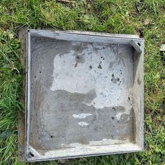 Manhole covers- recess type- high quality- heavy gauge- New- Two available