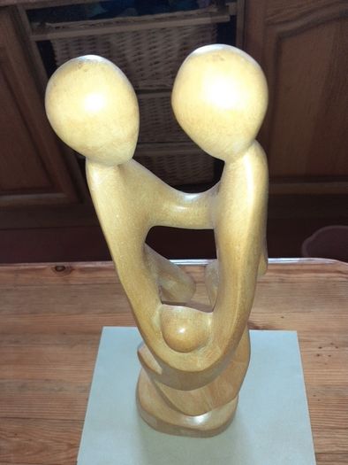 Wooden carving