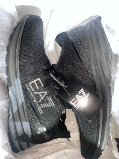 Emporio armani crusher trainers shoes size 44 brand new