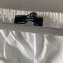 Bershka white 100% cotton long sleeve top medium Image 5