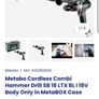 Metabo Cordless Combi Hammer Drill SB 18 LTX BL I 18V Image 4
