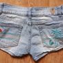 Jeans Shorts.  Size 8-10 Image 2
