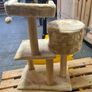 Cat Tree / Scratching Post with Condo and Bed Image 5