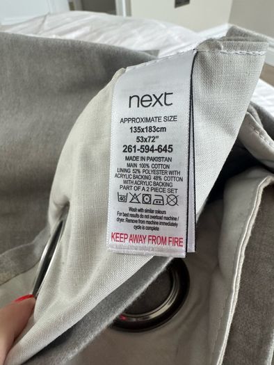 Next: Grey & White Star Blackout Curtains
