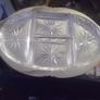 a antique entree silver plate and cut glass by mappin and webb Image 4