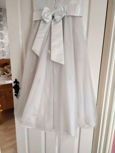 Communion dress and Shoes Veil Dressing gown