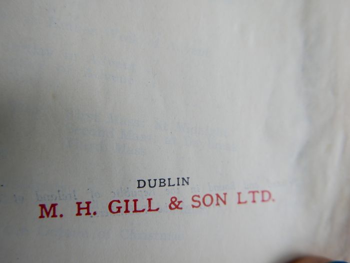 The Roman Missal; in Latin and English for every day of the year Dublin 1948
