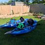 2 x Skipjak Kayaks + Padded Roof Rack  Full Set Image 2