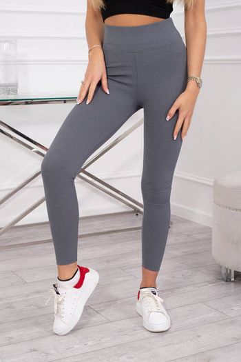 Striped leggings premium quality cotton