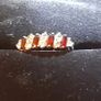Ring made of 9-karat gold with garnet , weight 2 g, size L. Image 3