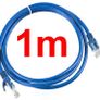 New 1m Ethernet RJ45 Cable Gold Plated Good Quality CAT 5e LAN Network #139 Image 2