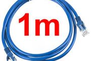 New 1m Ethernet RJ45 Cable Gold Plated Good Quality CAT 5e LAN Network #139