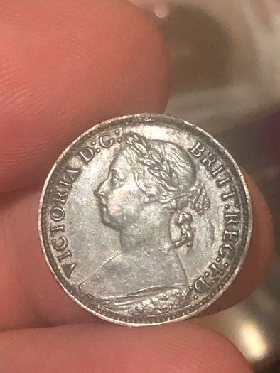 1882 H farthing nice grade