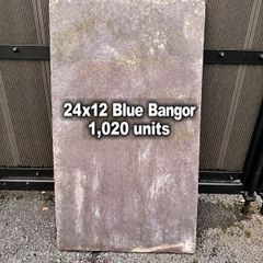 blue bangor slates