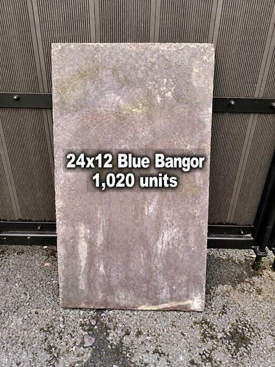 blue bangor slates