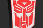 Transformers Autobot Lightbox