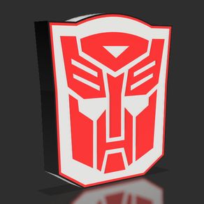 Transformers Autobot Lightbox