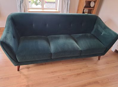 sofa 3 seater. Emerald Green.  Also for sale on other sites.
