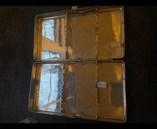 Old silver plated box