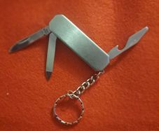 pen knife bottle opener screwdriver file single blade