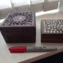 Carved and Inlaid Trinket/Jewellery Boxes and Paperweights Image 2