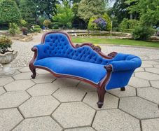 Large Reproduction Chaise Longue