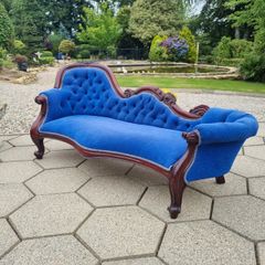 Large Reproduction Chaise Longue