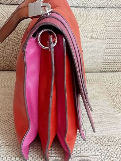 KAREN MILLEN, ladies leather handbag in perfect condition