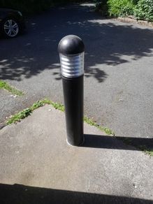 Garden driveway outdoor bollard lights.. set of 4 (unused)