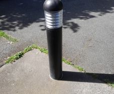 Garden driveway outdoor bollard lights.. set of 4 (unused)