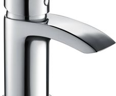 Hapilife Stunning Waterfall Bathroom Sink Monoblock Mixer Faucet Chrome