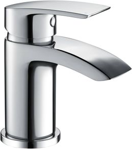 Hapilife Stunning Waterfall Bathroom Sink Monoblock Mixer Faucet Chrome