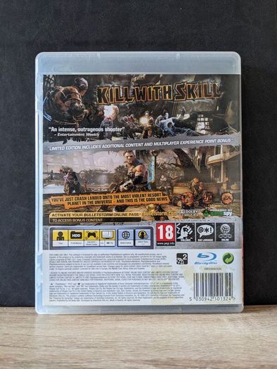 Bulletstorm Limited Edition - PS3 complete in box