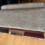 Fabric-covered footstool Image 2