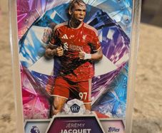 Jeremy Jacquet Liverpool FC Diamond Rookie card 26/27
