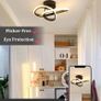 FREE SHIPPING LED Ceiling Light Small Modern Ceiling Lamp 3 Color Adjustable Creative Chandelier Lighting for Kitchen Hallway Living Room 22W Image 4