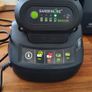 gardenline grass trimmer battery and charger. Image 7