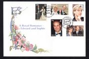 1999 Isle of Man Royal Wedding of Prince Edward and Sophie Rhys-Jones Commemorative Stamps Addressed First Day Cover (FDC)
